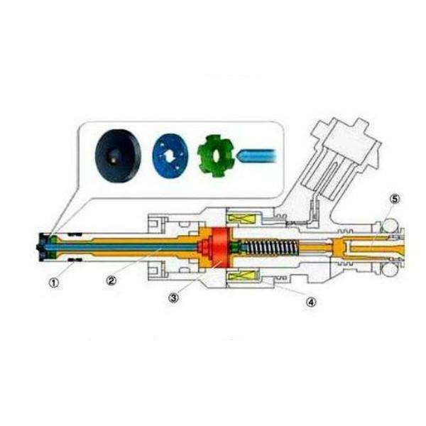 Used SKF 226400 Oil Injector Kit 3000 Bar (300 MPA) Capacity (2) #1 image