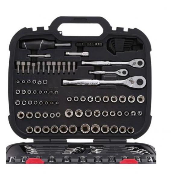 Husky Mechanics Tool Set  65 Pieces Inc 39 sockets 25 accessories  1 ratchet #1 image